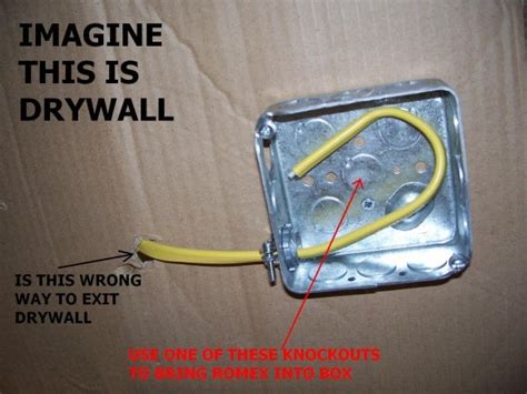 can junction boxes be covered with drywall|extending romex behind drywall.